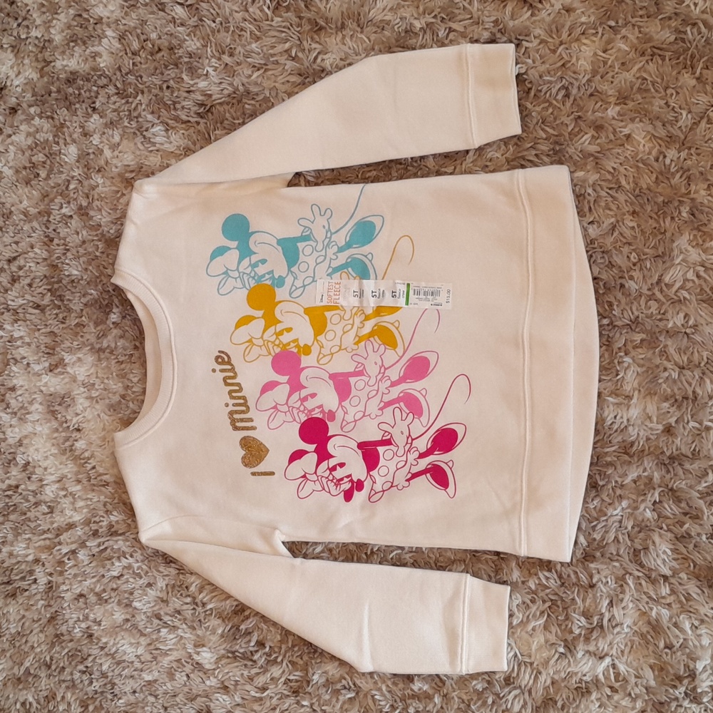 NEW Disney Minnie Mouse Sweater 5T